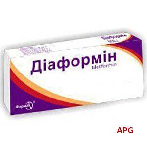 ДИАФОРМИН 850 мг N30 табл. к.яч.уп.