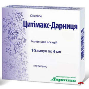 ЦИТІМАКС-ДАРНИЦЯ 250 мг/мл 4 мл №10 р-н д/ін. амп.