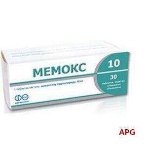 МЕМОКС 10 мг N30 табл.