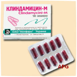 КЛІНДАМІЦИН-М 150 мг №10 капс.