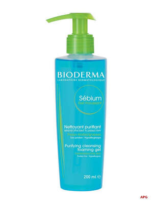 BIODERMA СЕБІОМ ГЕЛЬ ОЧИЩУЮЧИЙ 200 мл