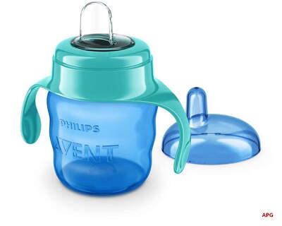 ЧАШКА-НЕПРОЛИВАЙКА PHILIPS AVENT Easy Sip з м'як. носик. 6+ 200 мл SCF551/00