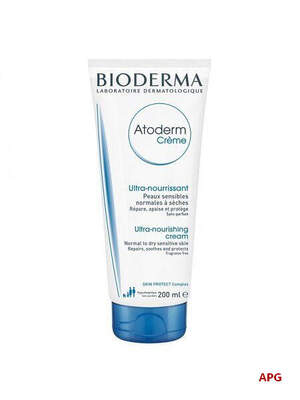 BIODERMA АТОДЕРМ КРЕМ ОЧИЩ. д/сух. та атопіч. шкіри 200 мл