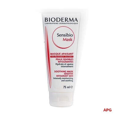 BIODERMA САНСІБІО МАСКА ЗВОЛОЖ. ЗАСПОК. д/чутл. шкіри 75 мл