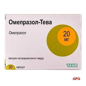 ОМЕПРАЗОЛ-ТЕВА 20 мг №30 капс.