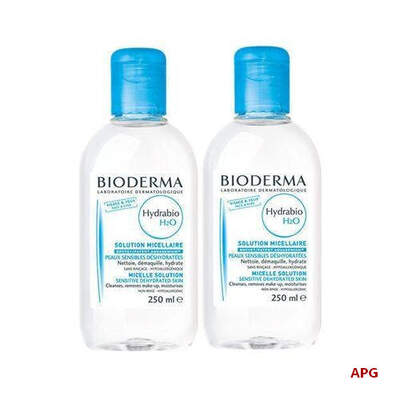 BIODERMA НАБІР ДУО ГІДРАБІО H2O ЛОСЬЙОН МІЦЕЛ. д/зневодн. чутл. шкіри 250 мл №2