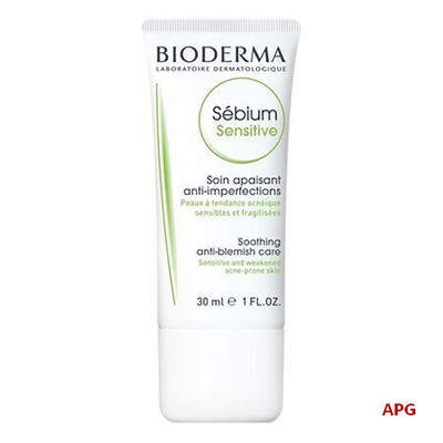 BIODERMA СЕБІОМ СЕНСІТІВ д/комб. жирн. шкіри 30 мл