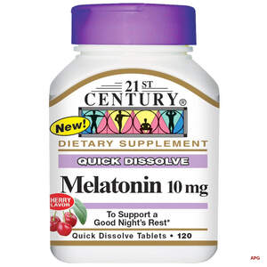 Century Мелатонин 10 мг с вишневым вкусом   №120 табл