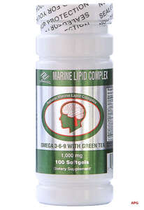 Marine Lipid Complex Омега-3-6-9 з екстрактом зеленого чаю №100 капс