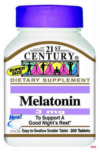 Century Вітаміни Мелатонін 3 мг №90 табл