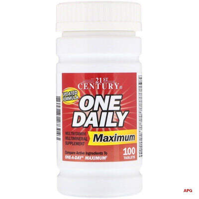 Century One Daily Maximum Витамины №100 табл