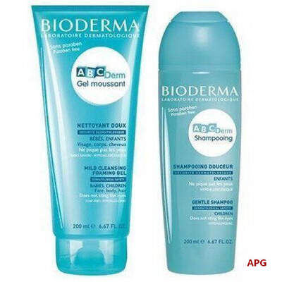 BIODERMA НАБІР ABCDERM ГЕЛЬ 200 мл +ШАМП. 200 мл