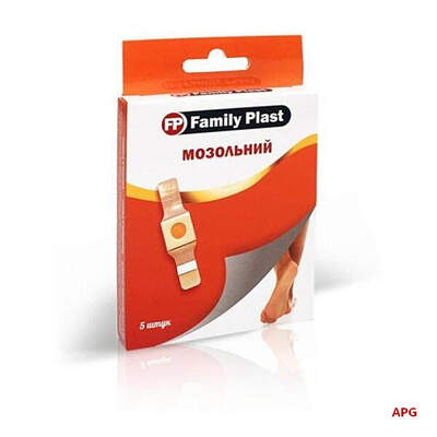 ПЛАСТ. FAMILY PLAST МОЗОЛ. 2 х 6 cм №5