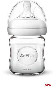 ПЛЯШЕЧКА PHILIPS AVENT NATURAL скл. 120 мл SCF051/71