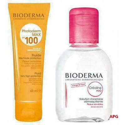 BIODERMA НАБІР ФОТОДЕРМ MAX емульс. 40 мл+САНСИБІО H2O лосьйон 100 мл