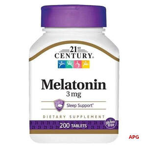 Century Мелатонін 3 мг №200 табл