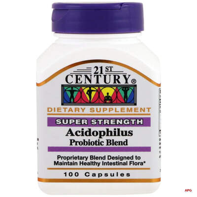 Century пробиотик Ацидофилус 175 мг №100 табл.