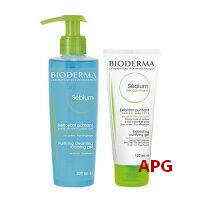 BIODERMA НАБОР СЕБИОМ ГЕЛЬ ОЧИЩ. 200 мл + СЕБИОМ ГОММАЖ 100 мл