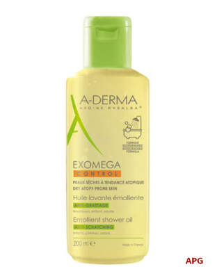 A-Derma Exomega Control Очищающее масло для тела 200 мл